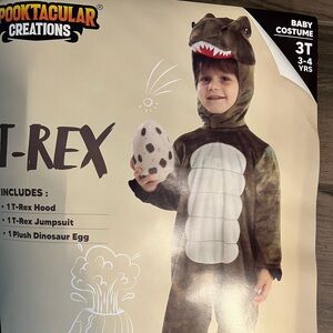 Baby Dinosaur Costume with Egg